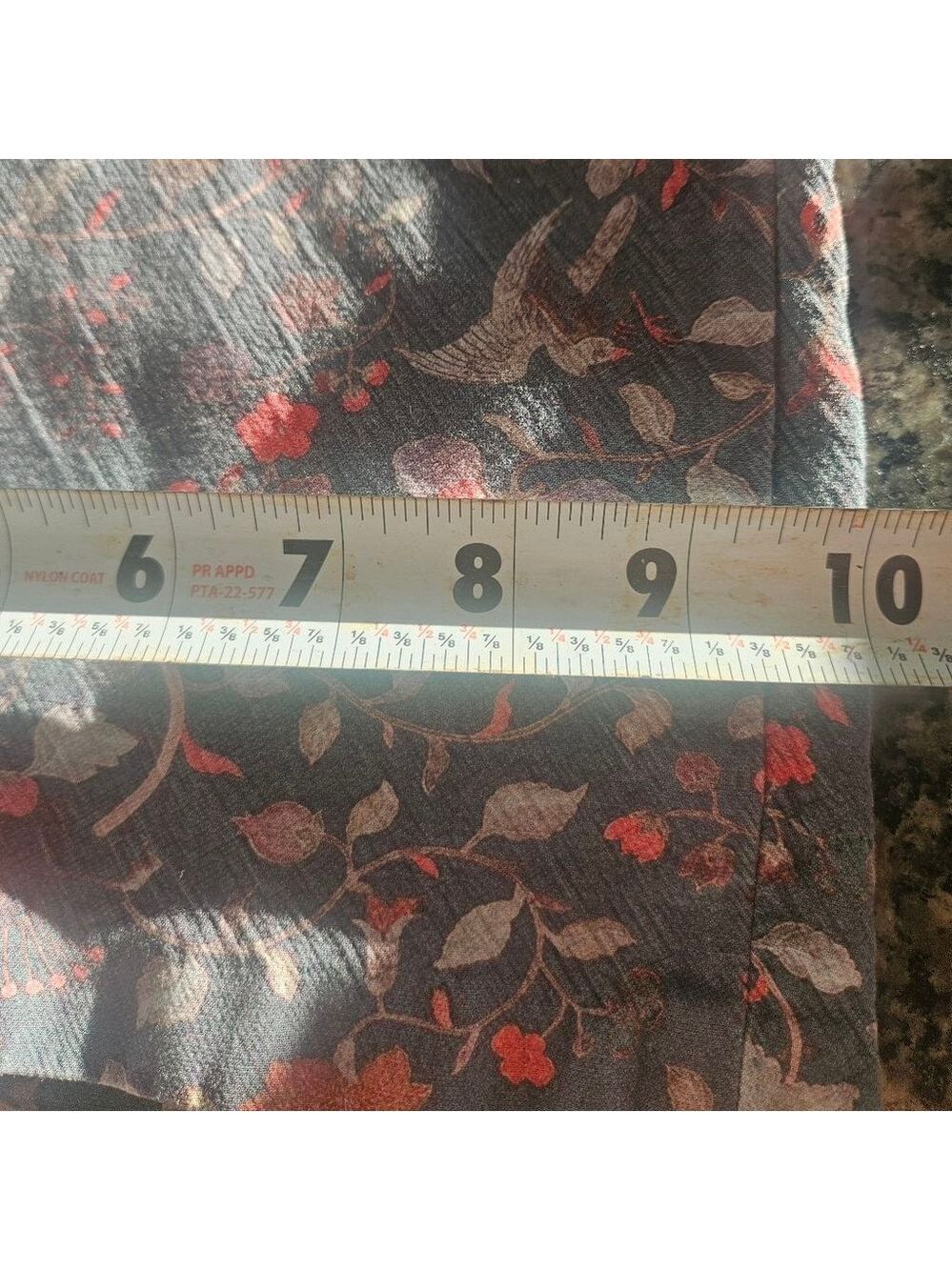Peruvian Connection Moorea Trousers – Birds & Floral Print – Size 14 - Picture 7 of 12